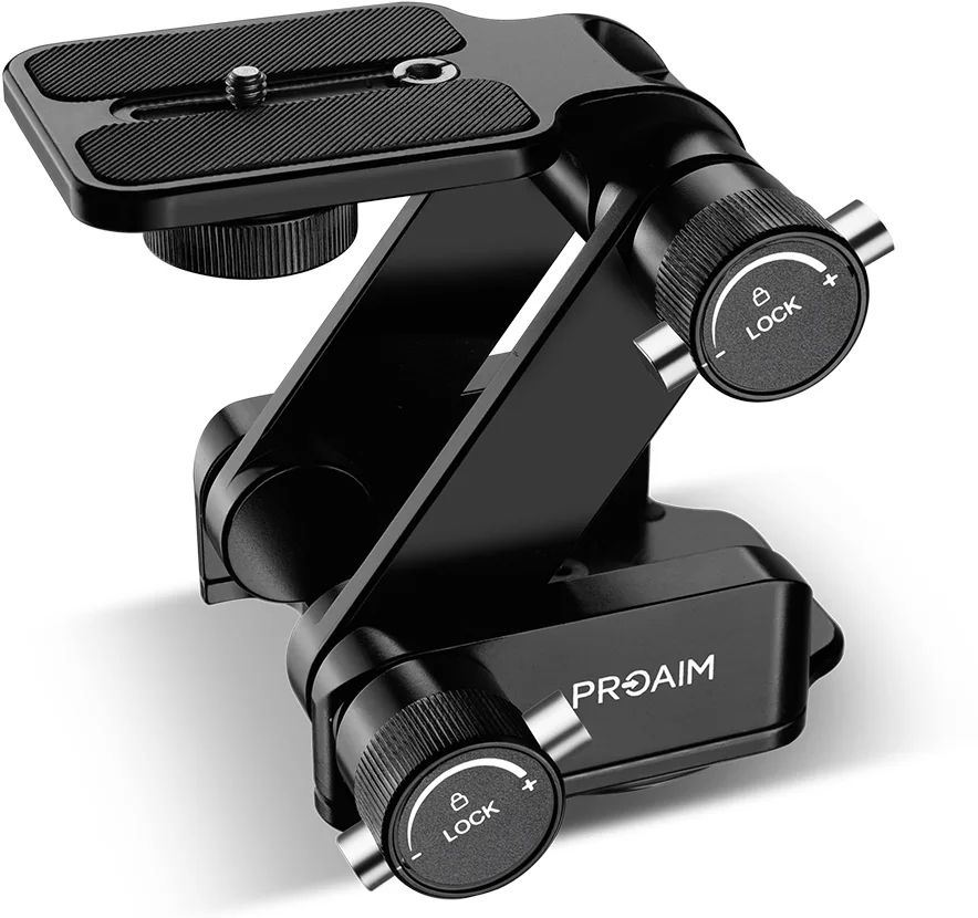 Proaim (P-ZTLT-01)Z-Tilt Camera Head (Pan-Tilt) | 6.8kg/15lb Payload MS-037-00. Camera Rig-picture-32