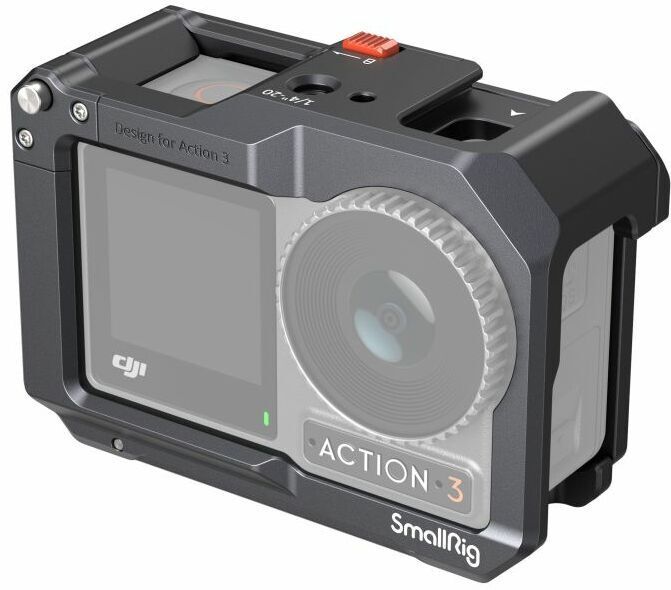SmallRig smallrig cage for action 3.4 camera camera Cage for DJI Osmo Action 3 Camera Rig-picture-10