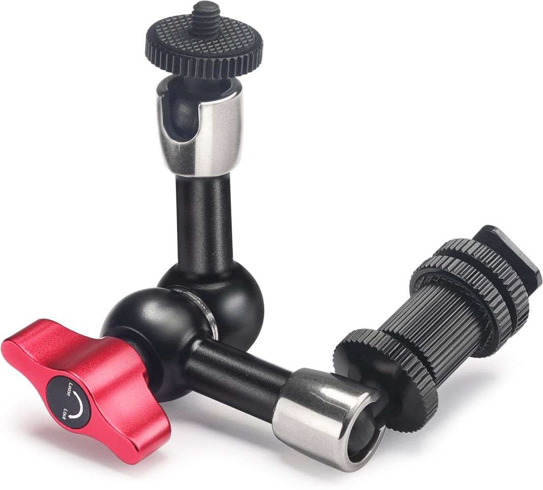 FLYFILMS 7 inches Adjustable Magic Arm with Cold Shoe Mount 1/4-20 Threaded Screw MA-7-INCH-CAR Camera Rig-image-22