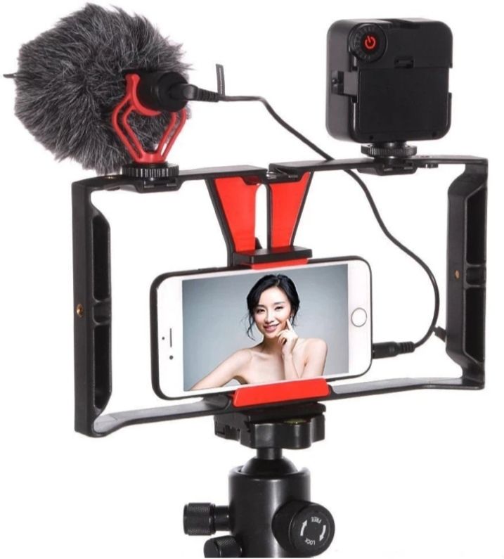 TECHGEAR Video Rig,Filmmaking Recording Vlogging Rig Case,Phone Movies Camera Rig
