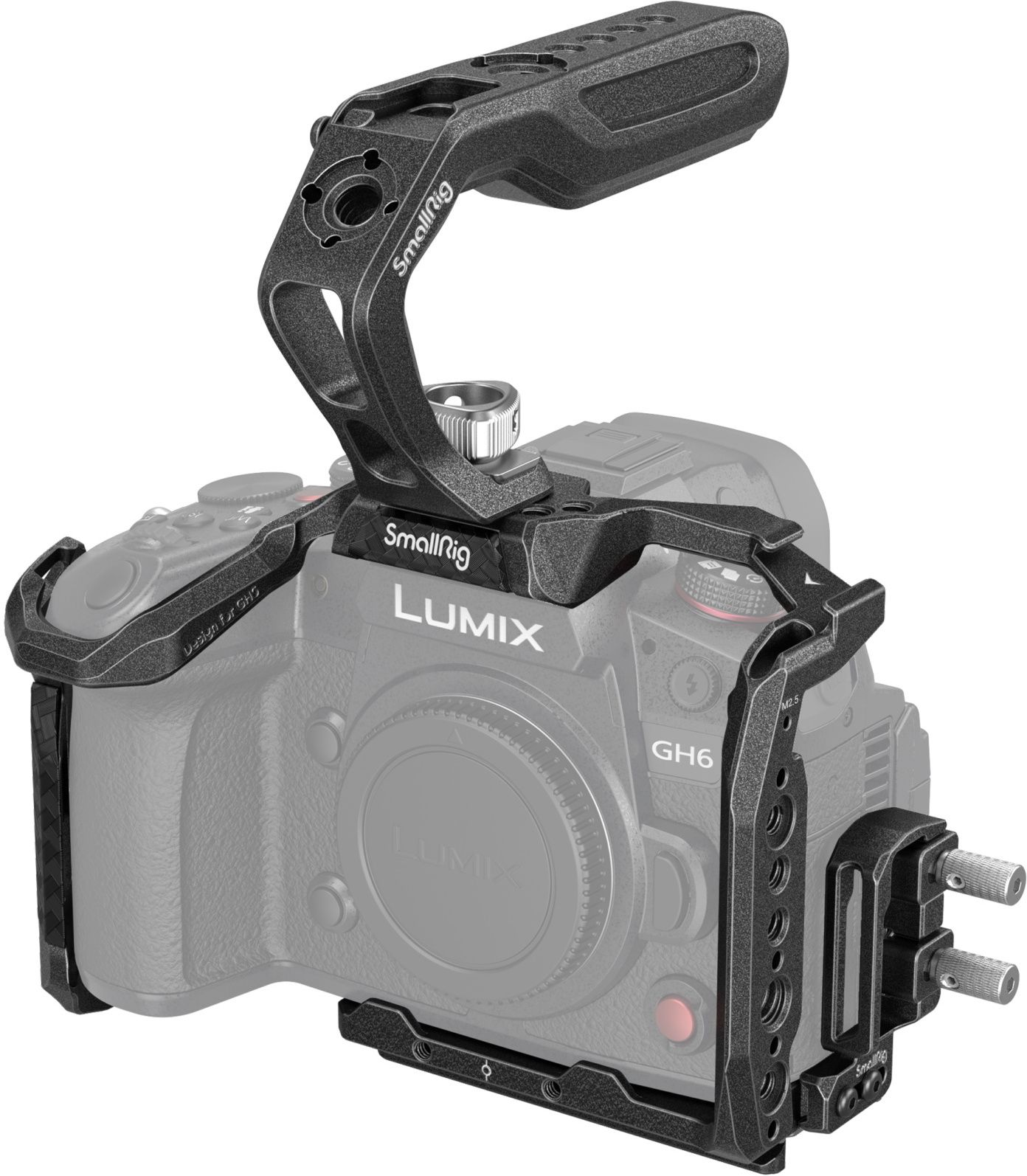 SmallRig Black Mamba Series Camera Cage Kit GH6 3441 Camera Rig-image-1