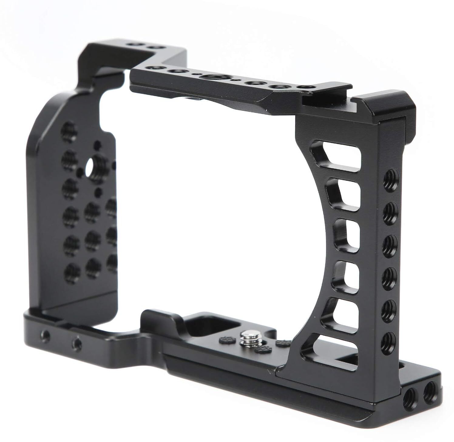 SUPERNIC Camera Video Cage with Multiple Screw Holes, Cold Shoe Base for A7C Camera Camera Video Cage with Multiple Screw Holes, Cold Shoe Base for A7C Camera Camera Rig