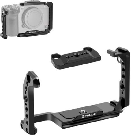 PULUZ For Sony ILME-FX30 / FX3 Metal Camera Cage with NOTA Slider(Black) Camera Rig
