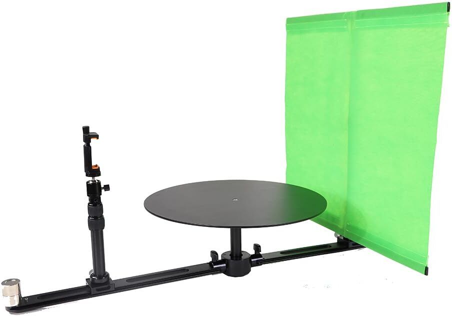 DIGITEK DRP 001 Portable 360° Rotating Camera Spinning Slider Photo Video Booth Camera Rig