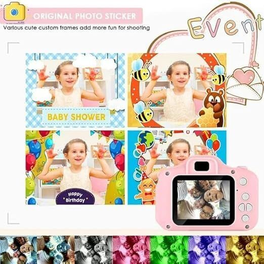 Viraan Kids Digital Camera with 2 Inch LCD Screen for Everyday Fun IP Camera Camera-image-18