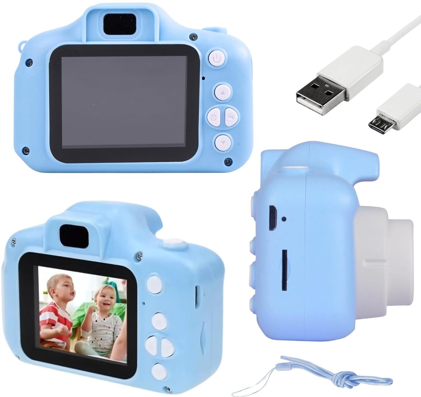BuyLuxe Mini Digital Camera for Kids for Girls and Boys | Gift for Young Children 0 DSLR Camera-image-21