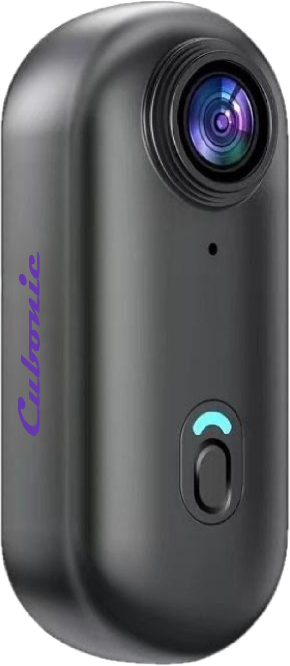 Cubonic 4K Waterproof Thumb Size Body Cam- Wifi App-800Mah Magnetic Attach Indoor /Outdoor MicroX Sports & Action Camera