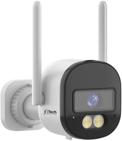 IFITech 4MP 2K Wifi Bullet Camera for Home Security Night Vision - Smart Life App no Point & Shoot Camera