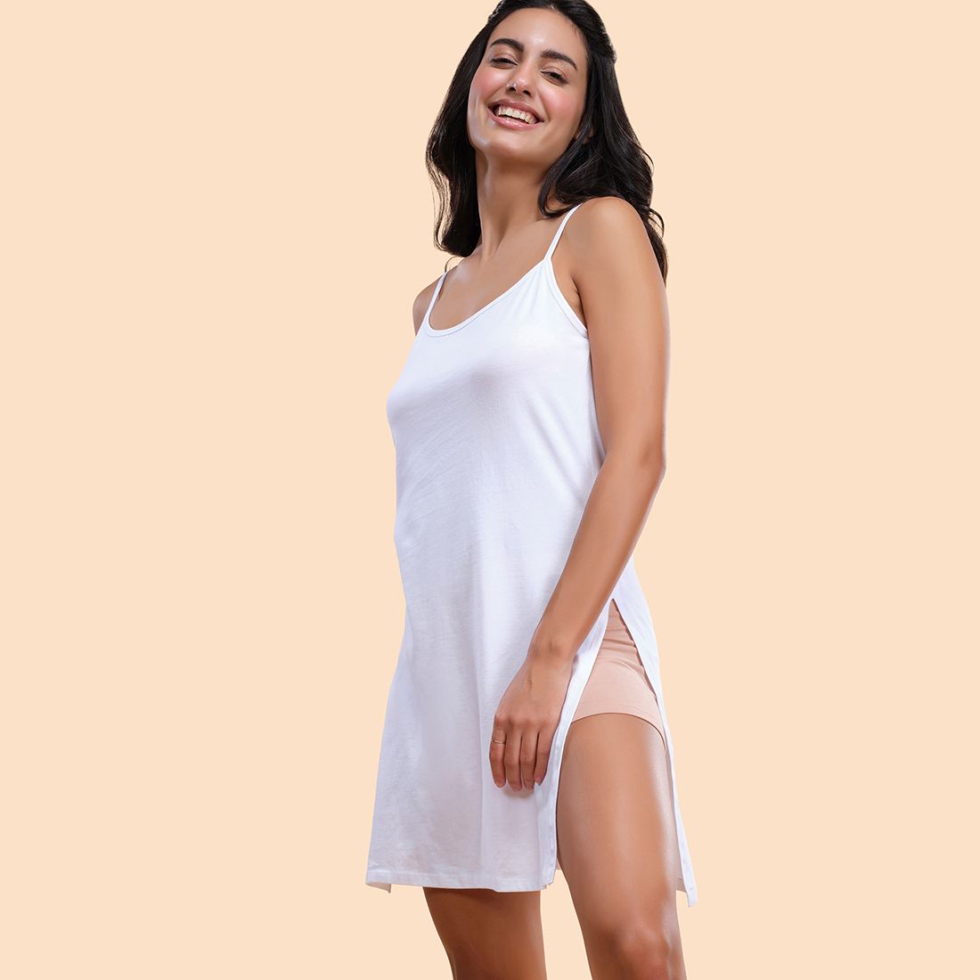 enamor Women White Camisole-picture-21