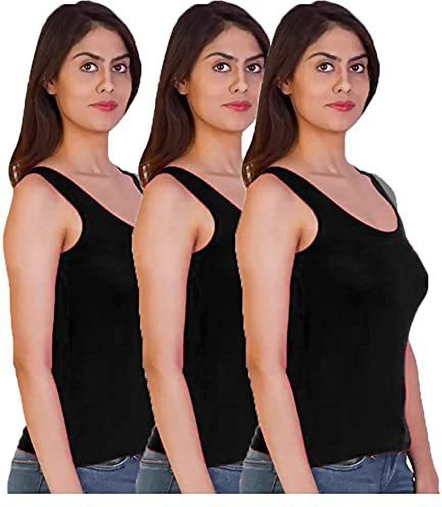 aastikhouse Women Black Camisole-picture-2