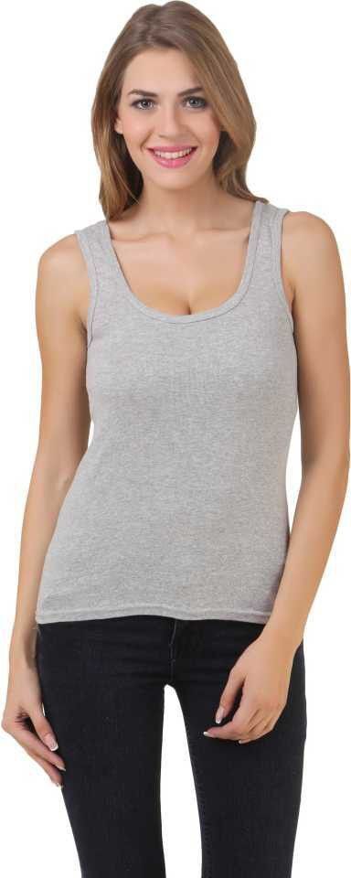 aastikhouse Women Grey Camisole-picture-32