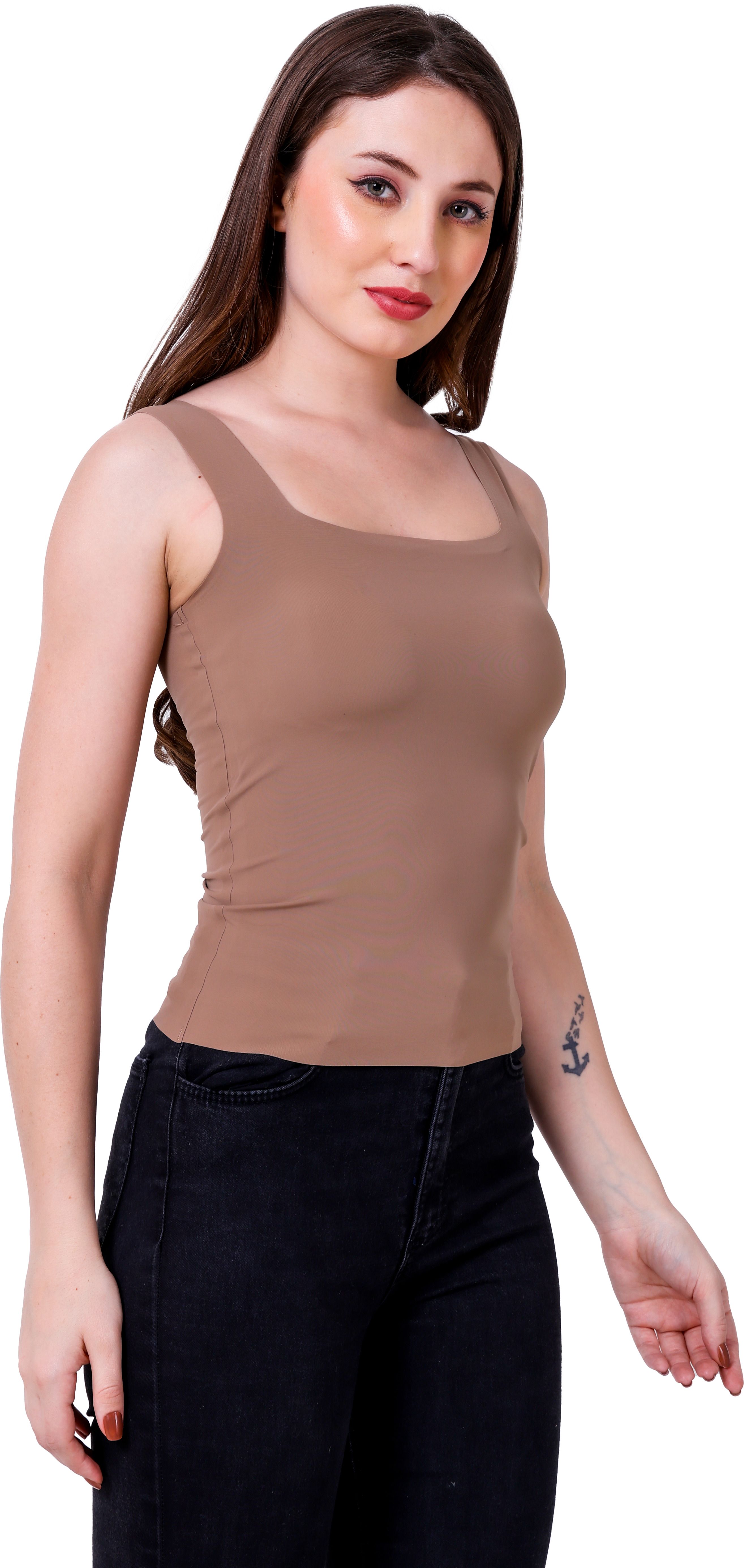 Women Brown Camisole-image-26