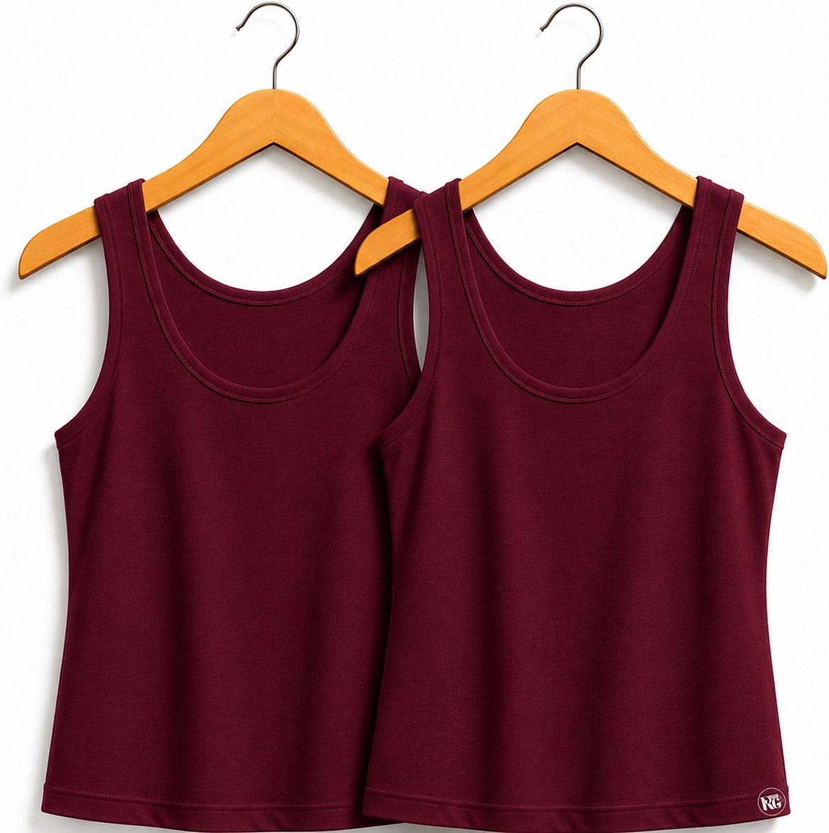 Women Maroon Camisole-image-10