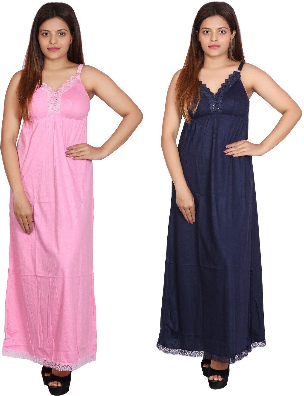 womie Women Pink, Dark Blue Camisole-picture-57