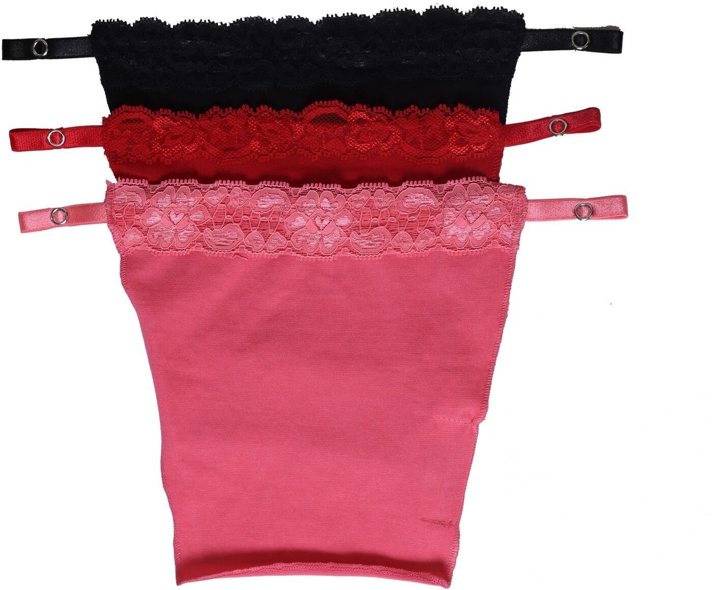 finesse Women Red, Black, Pink Mock Camisole-picture-49