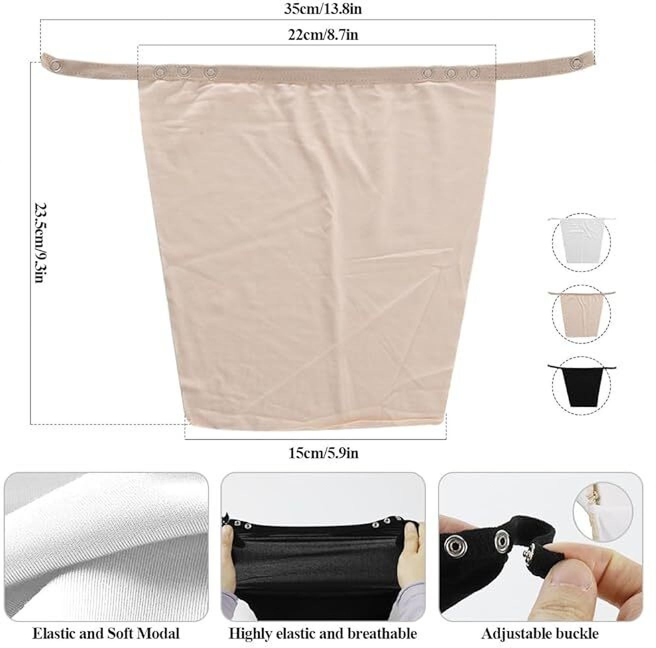 bktfashion Women Black, Beige, White Mock Camisole-picture-15