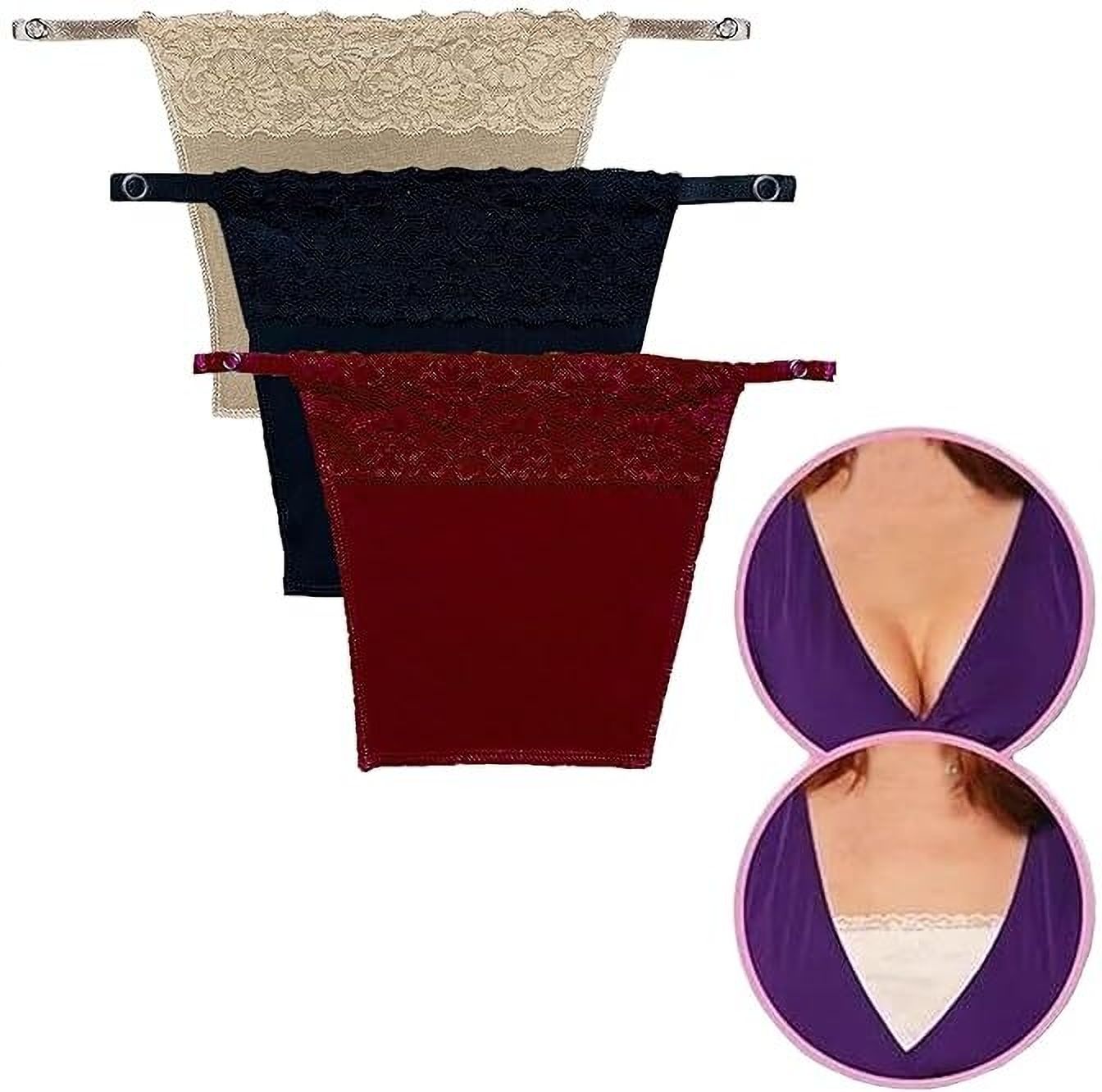 Women Black, Beige, Maroon Mock Camisole-image-25