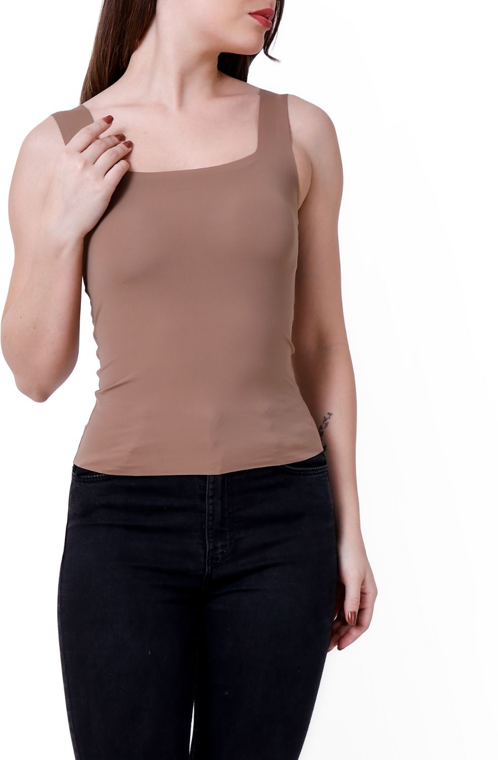 sizi Women Brown Camisole-picture-28