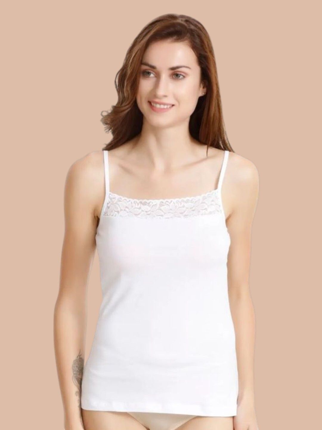 Women White Camisole-image-49