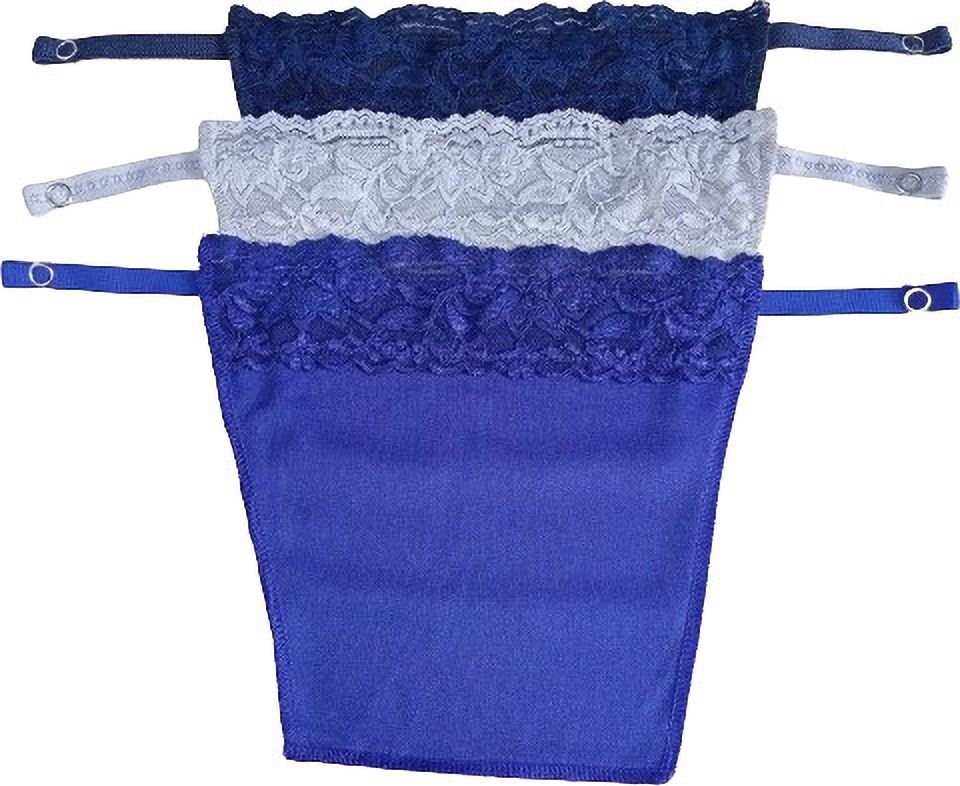 Women Dark Blue, Grey, Blue Mock Camisole-image-45