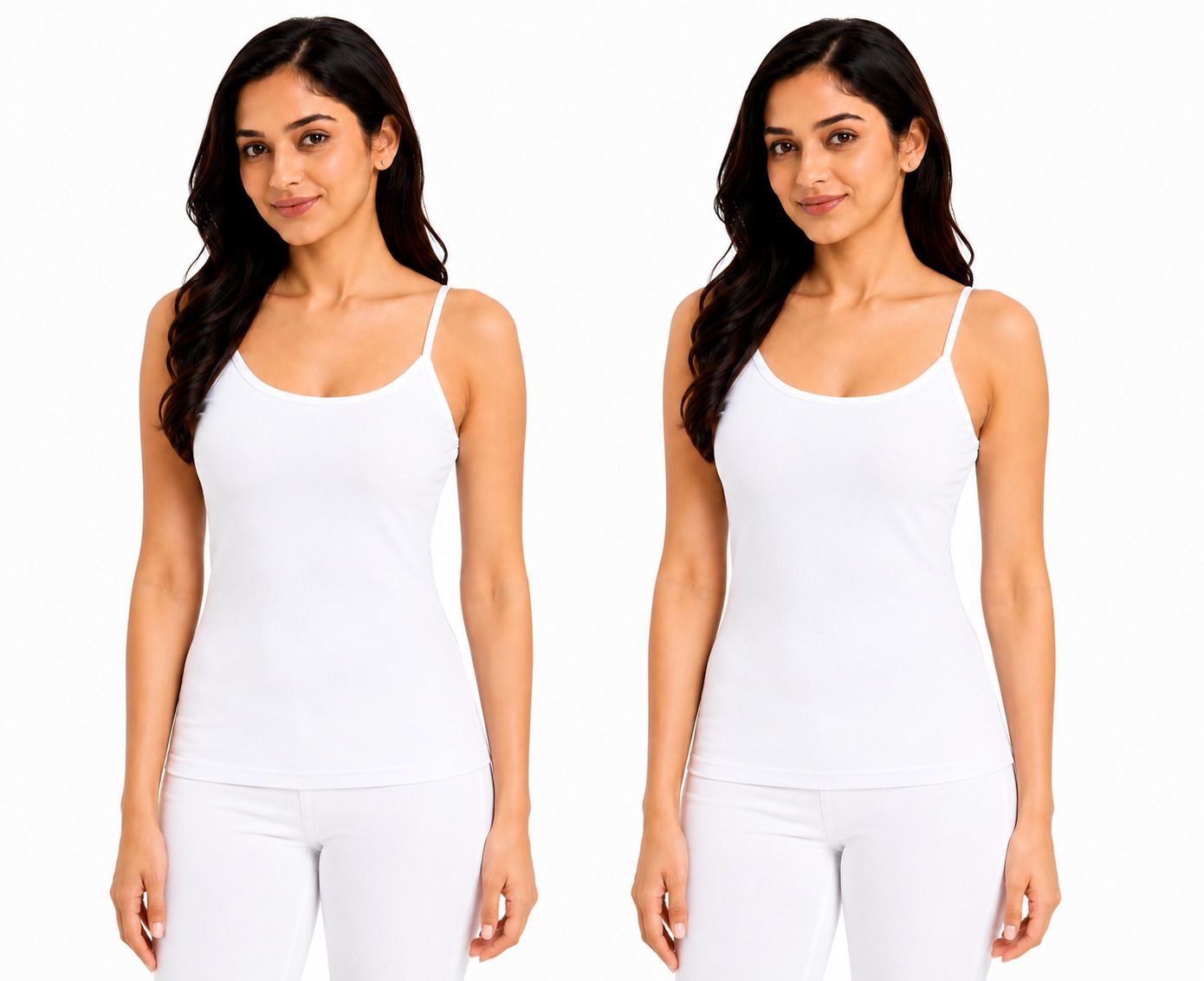 Women White Camisole-image-21