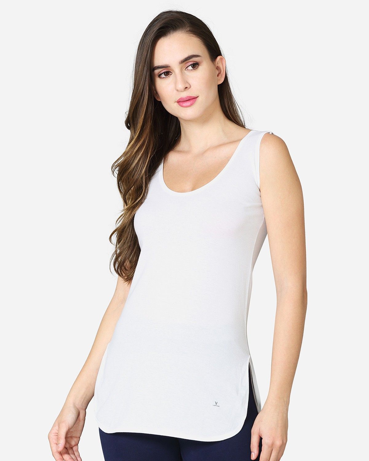 v star Women White Camisole-picture-15