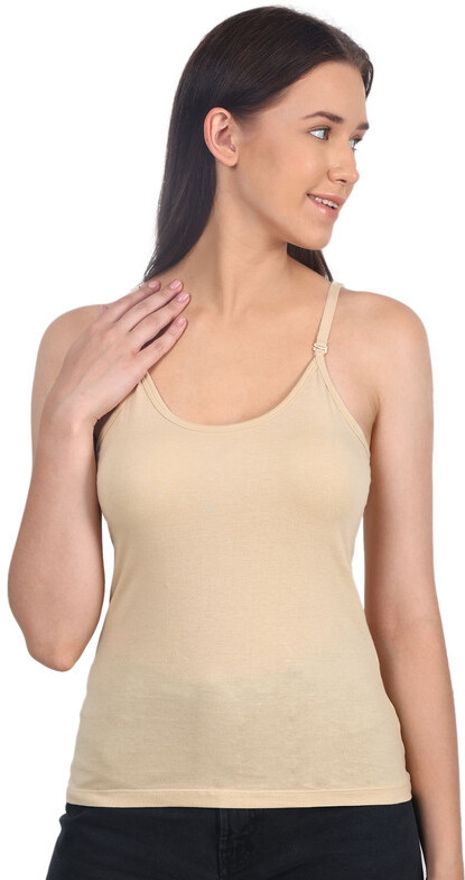 vanila Women Beige Camisole-picture-10