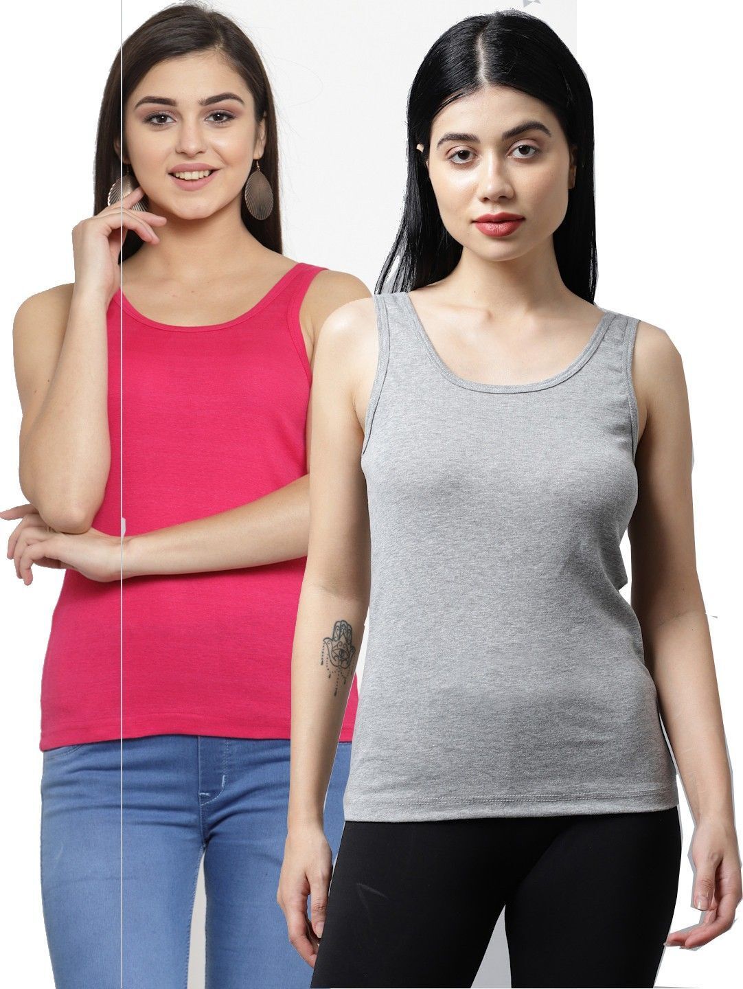 aastikhouse Women Multicolor Camisole-picture-19
