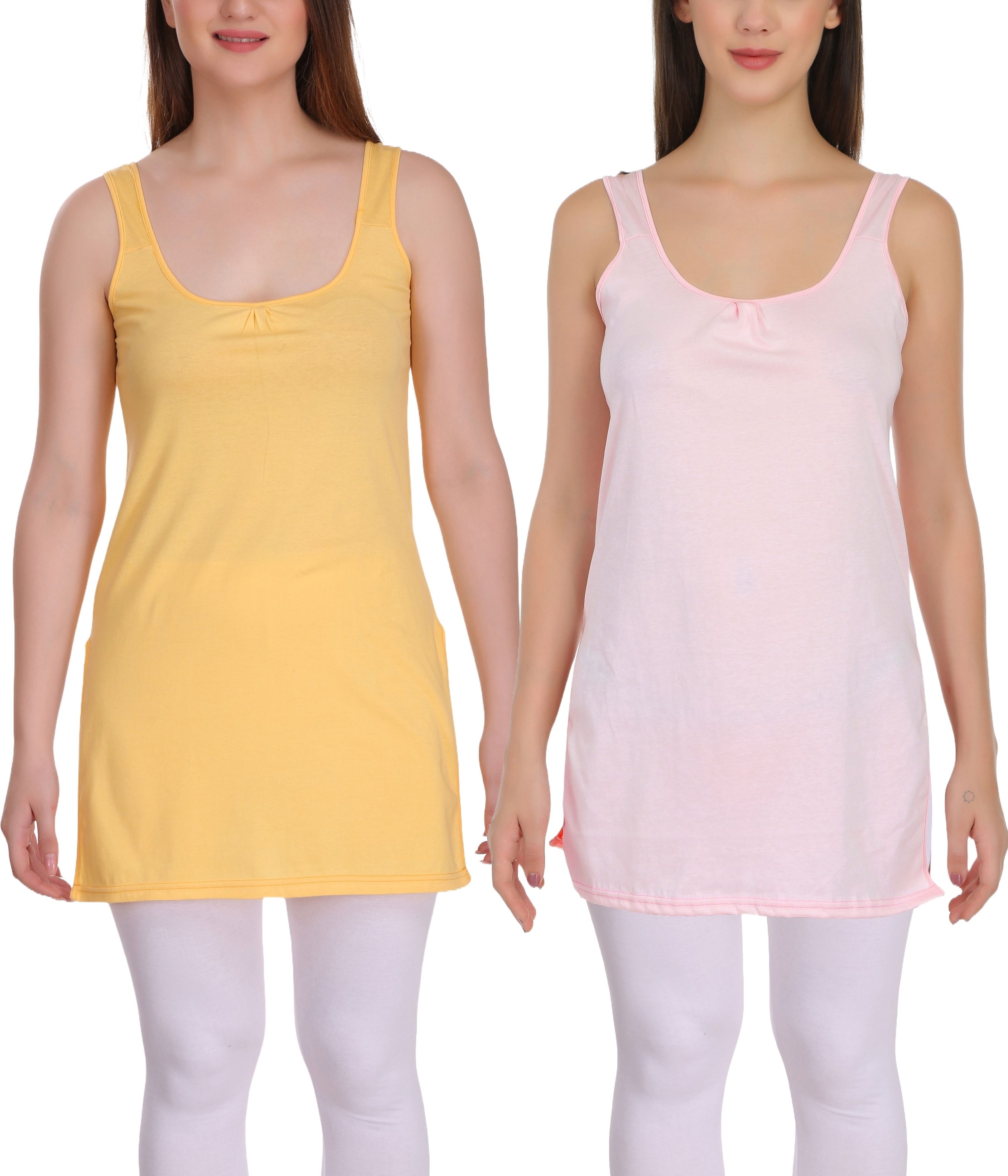selfcare Women Yellow, Pink Chemise-picture-42