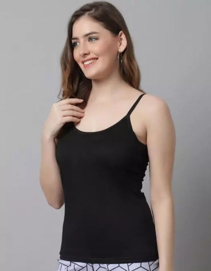 kidzfun Women Black Camisole-picture-11