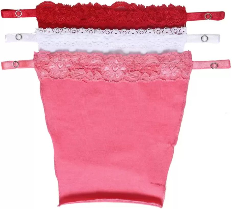 glorsio Women Red, White, Pink Mock Camisole-picture-44