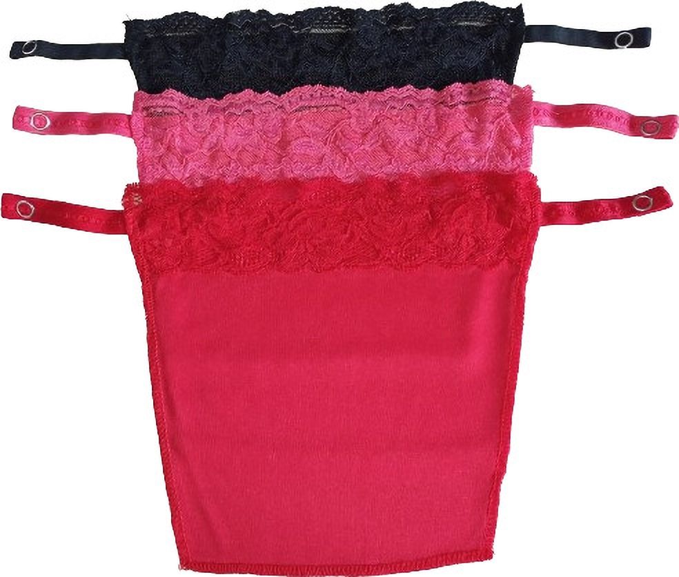 glorsio Women Black, Pink, Red Mock Camisole-picture-60