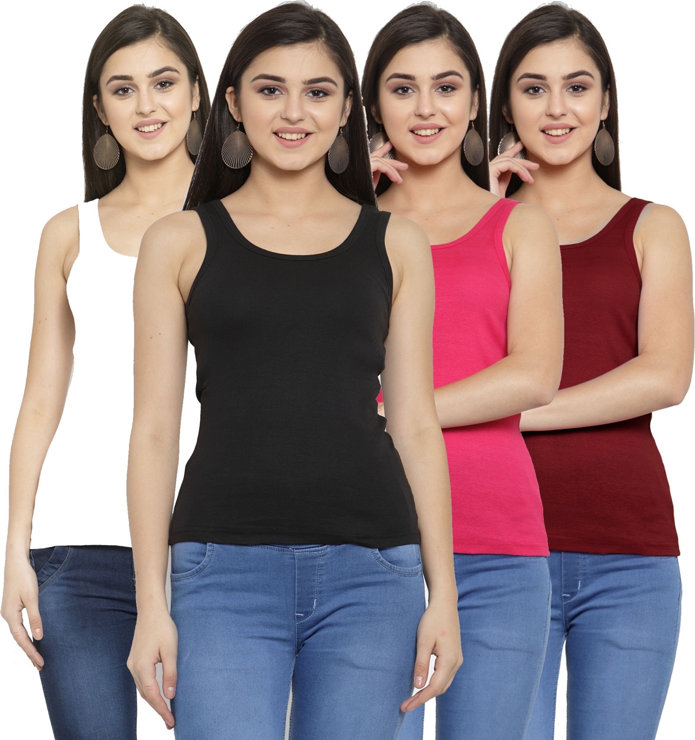 aastikhouse Women Multicolor Camisole-picture-26