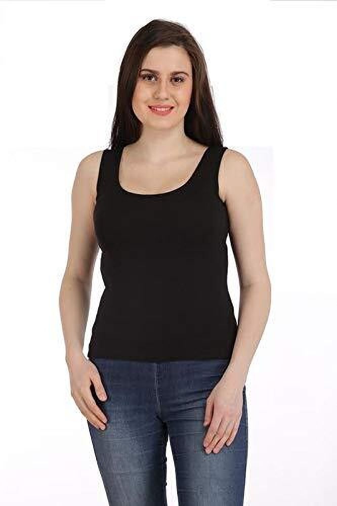 Women Black Tank Top/Vest-image-42