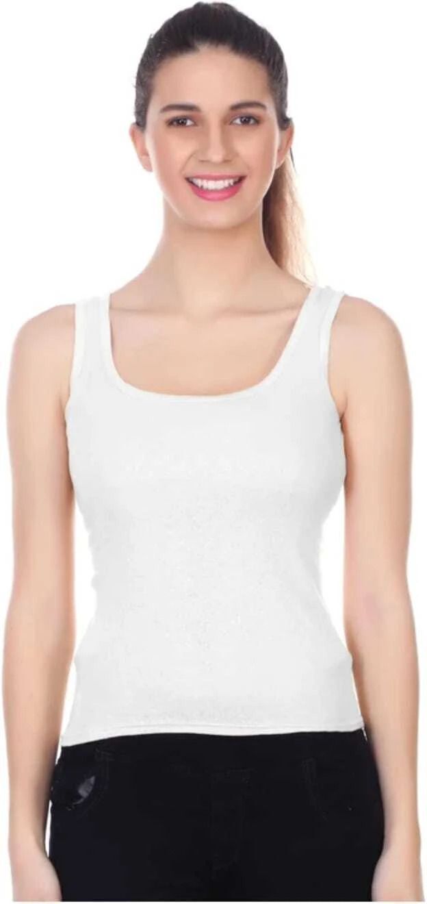 aastikhouse Women White Camisole-picture-38