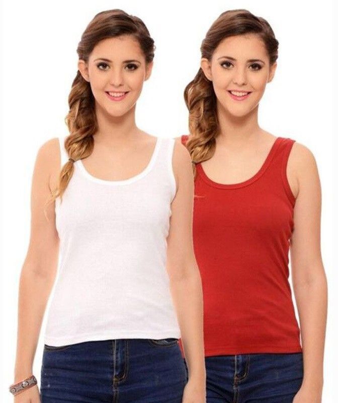 aastikhouse Women Black, Red Camisole-picture-30