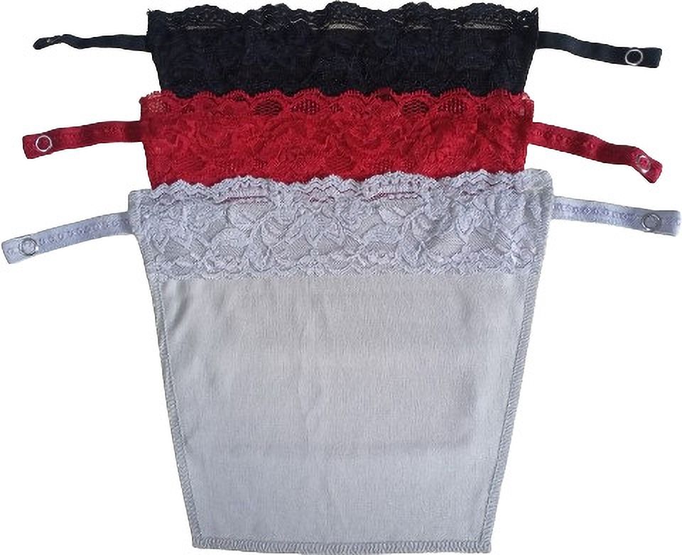 glorsio Women Black, Maroon, Grey Mock Camisole-picture-20