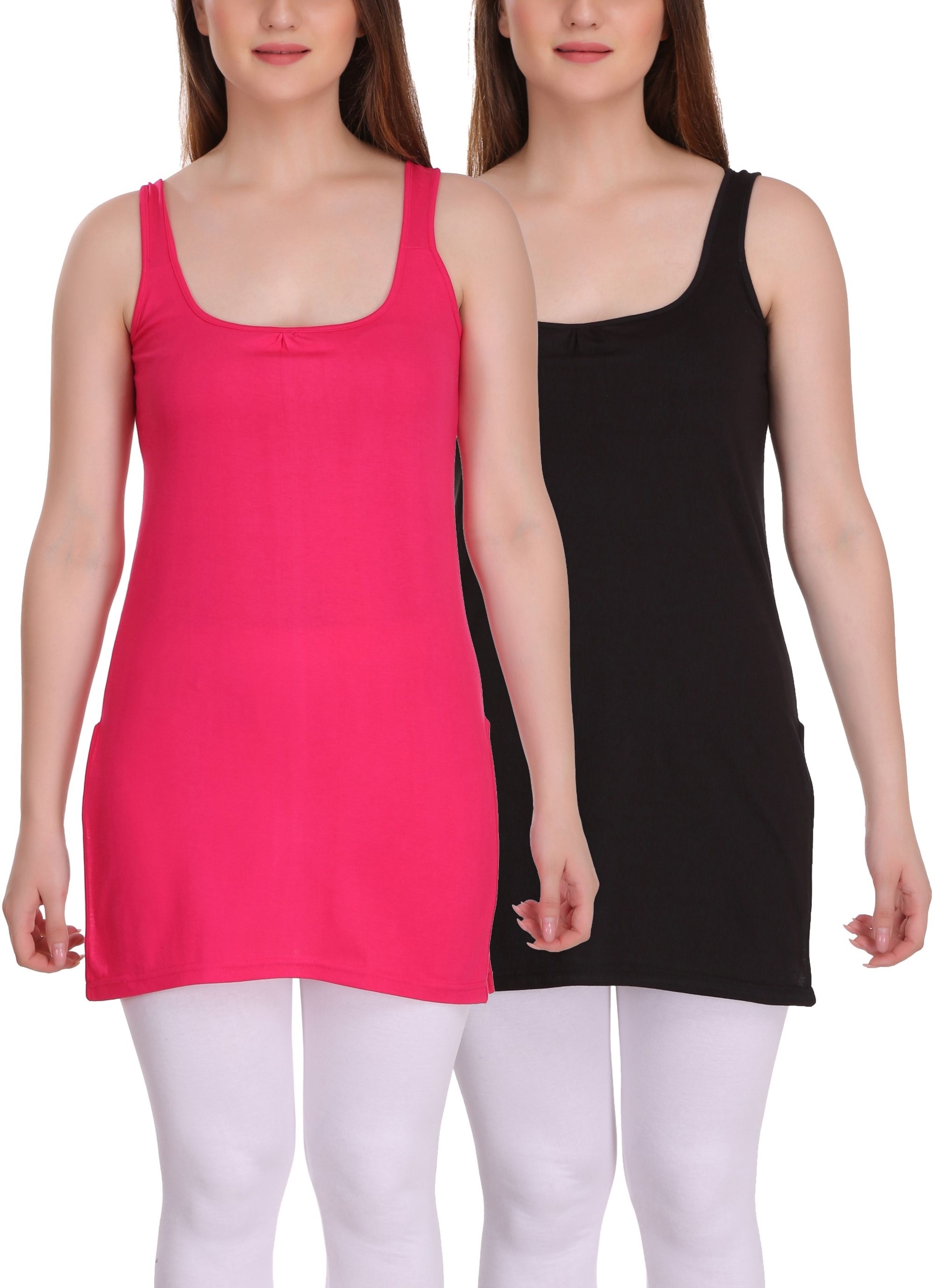selfcare Women Pink, Black Chemise-picture-39