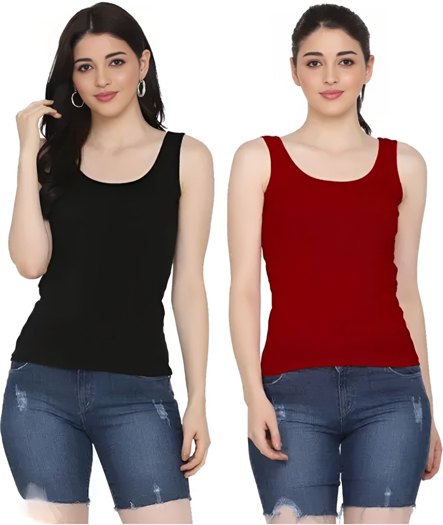 maricorn Women Red, Black Camisole-picture-13