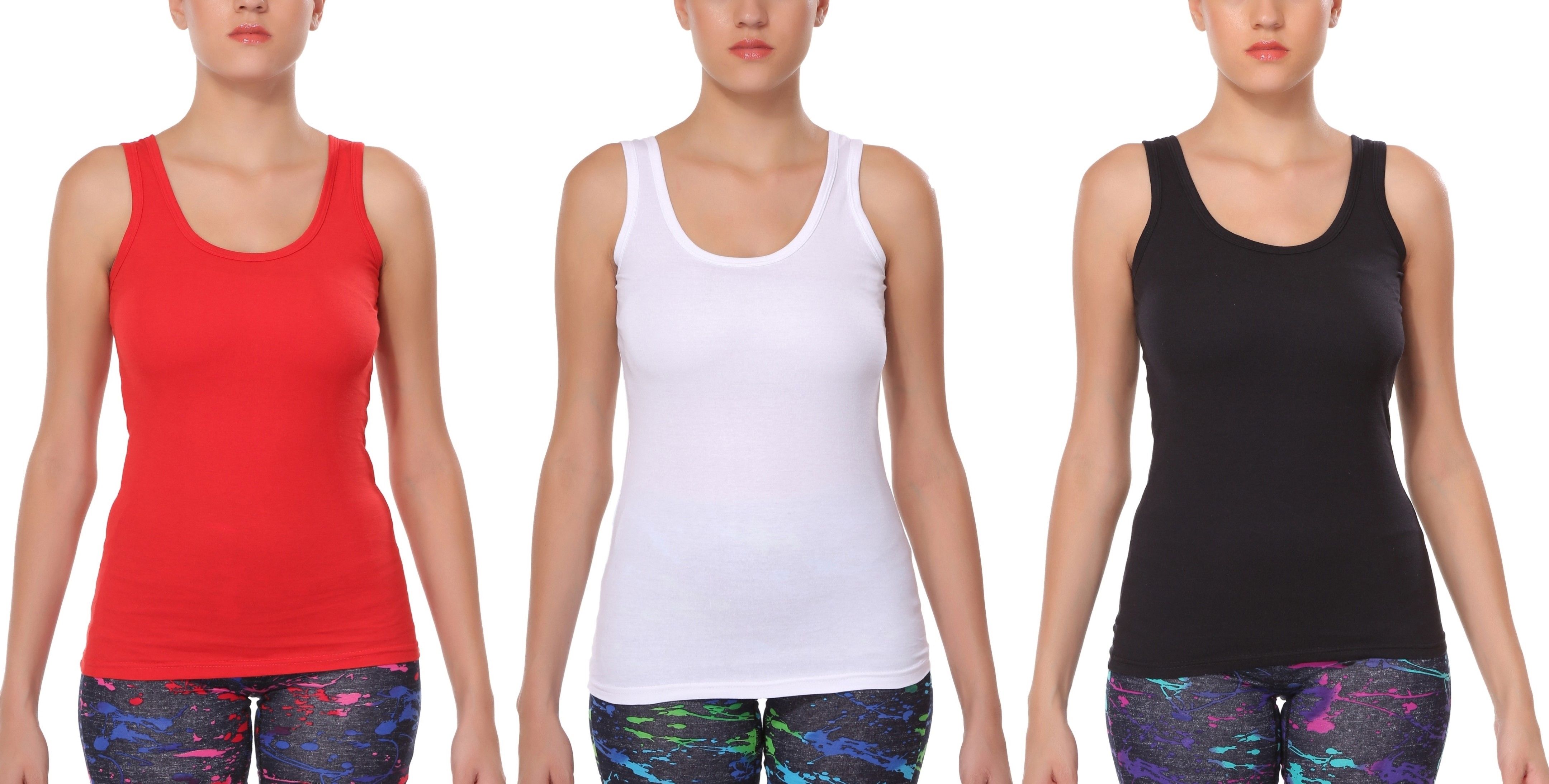 selfcare Women Red, White, Black Camisole-picture-38