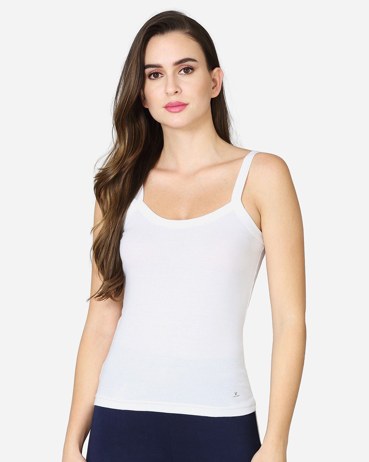 v star Women White Camisole-picture-10