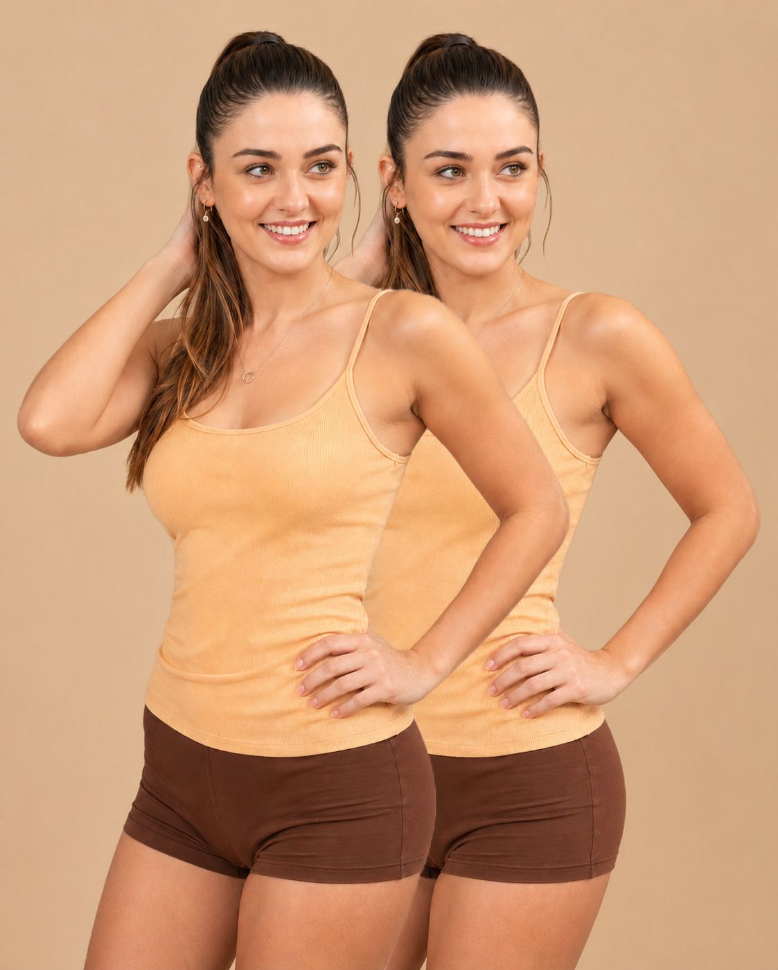 Women Beige, Beige Camisole-image-46