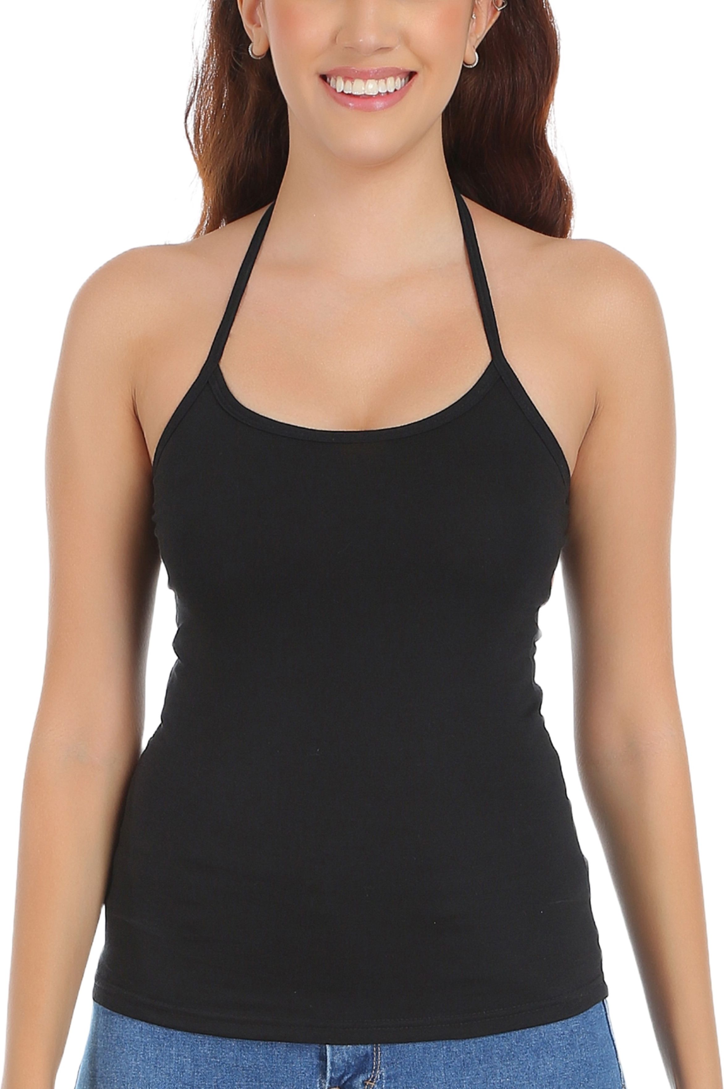 selfcare Women Black Camisole-picture-5