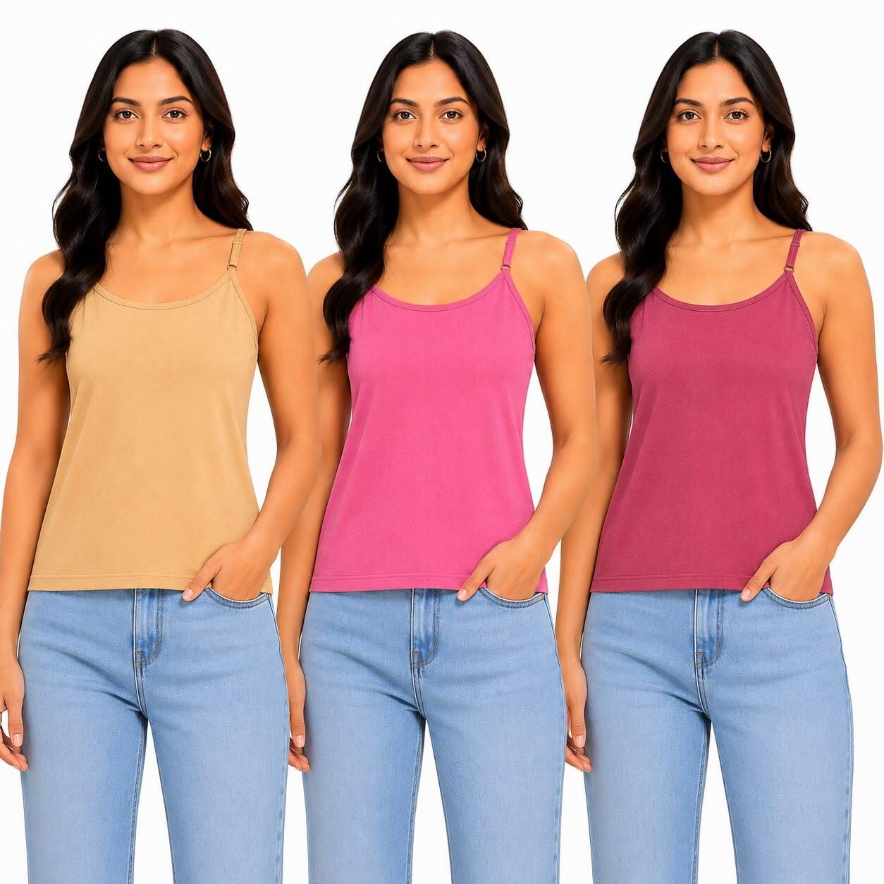 alfa Women Multicolor Camisole-picture-27