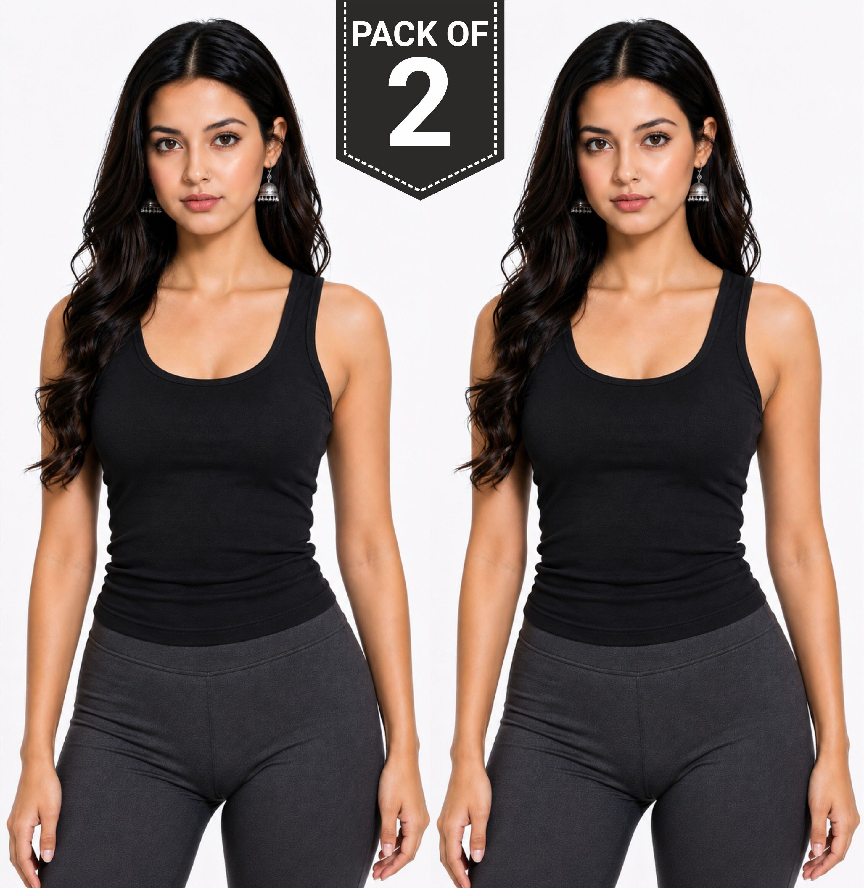house of common Women Black Camisole-picture-11