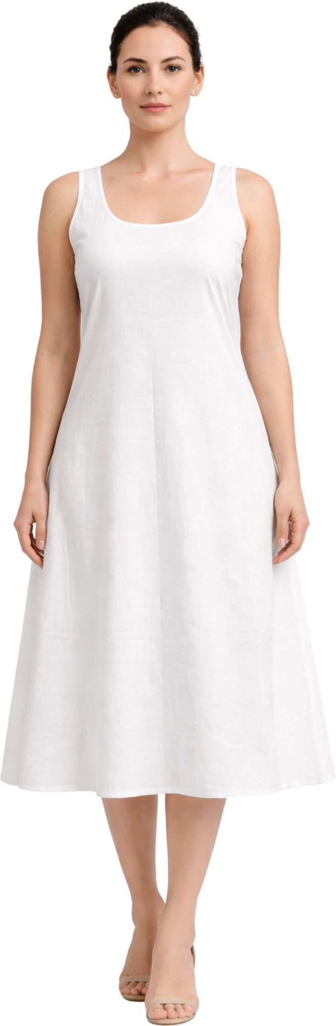 Women White Camisole-image-4