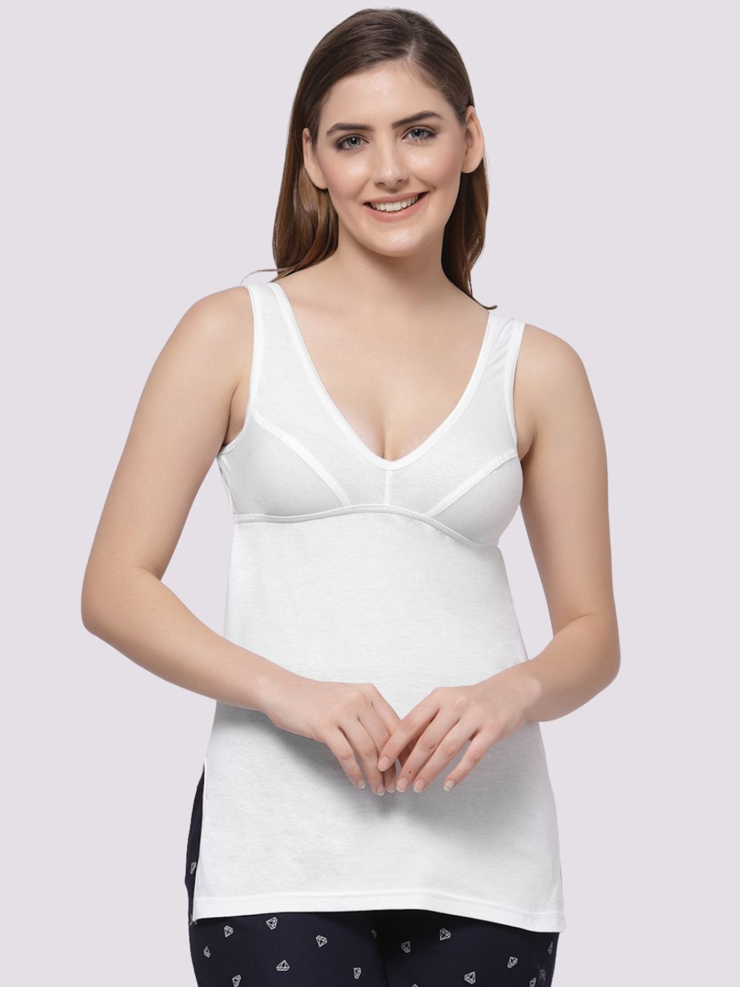 floret Women White Camisole-picture-6