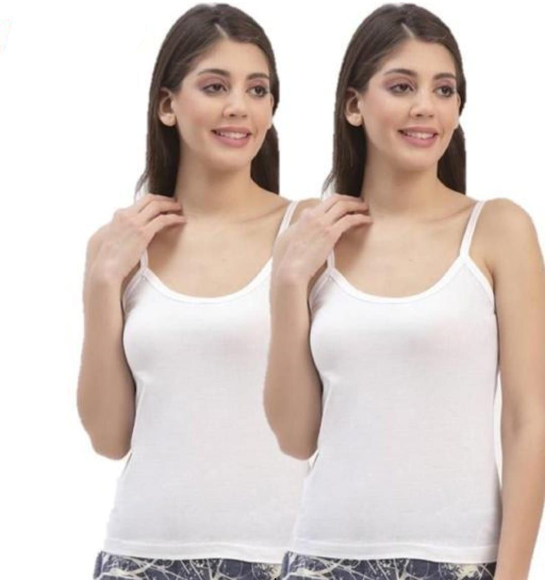 aastikhouse Women White Camisole-picture-12