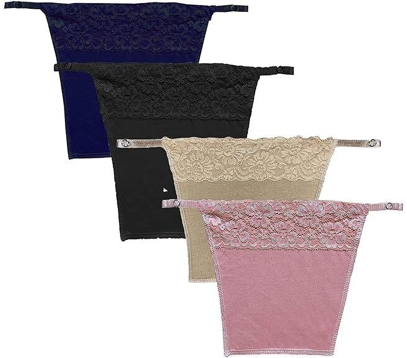 Women Dark Blue, Black, Beige, Pink Mock Camisole-image-44