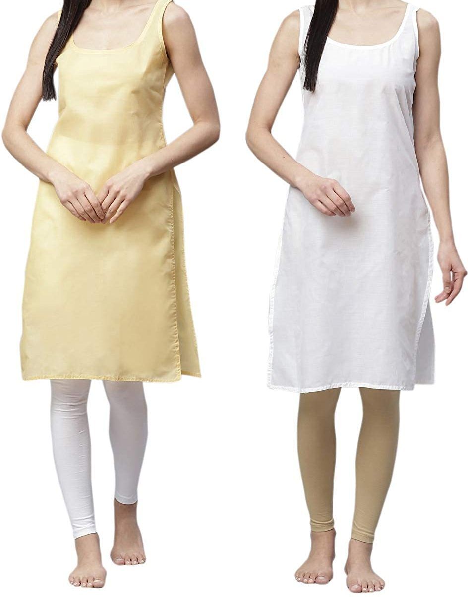 j k fashion Women White, Beige Camisole-picture-14